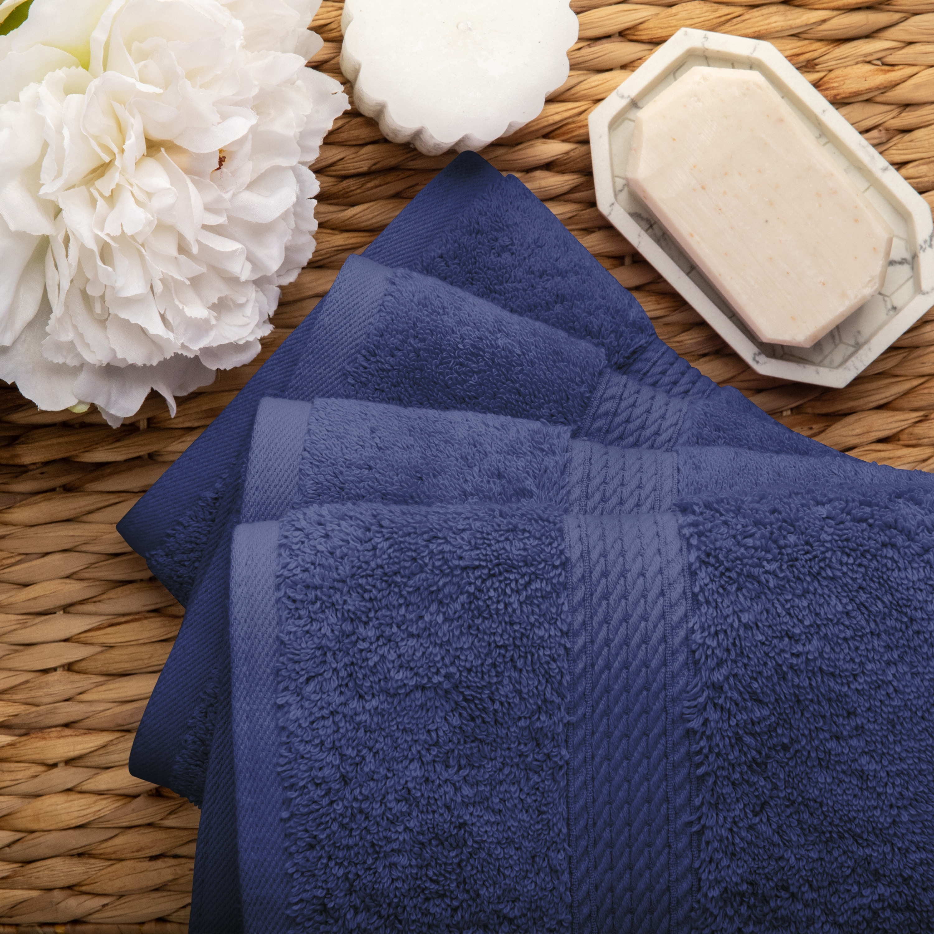 Superior Marche Egyptian Cotton Bath Towel - Set of 2 - On Sale - Bed Bath  & Beyond - 5840793