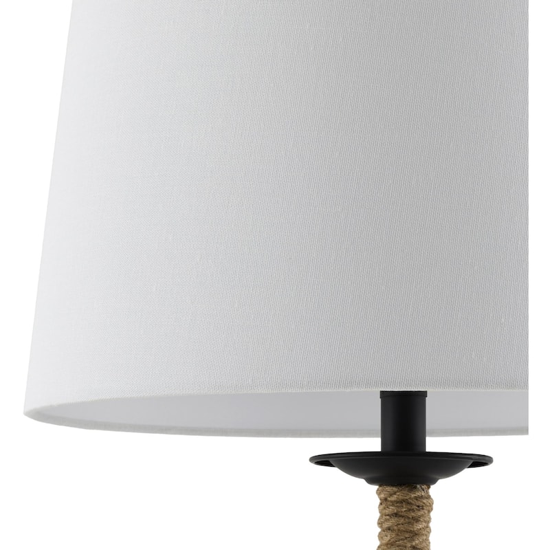 Livabliss Seraya Rustic Accent Floor Lamp - 61"H x 16"W x 16"D