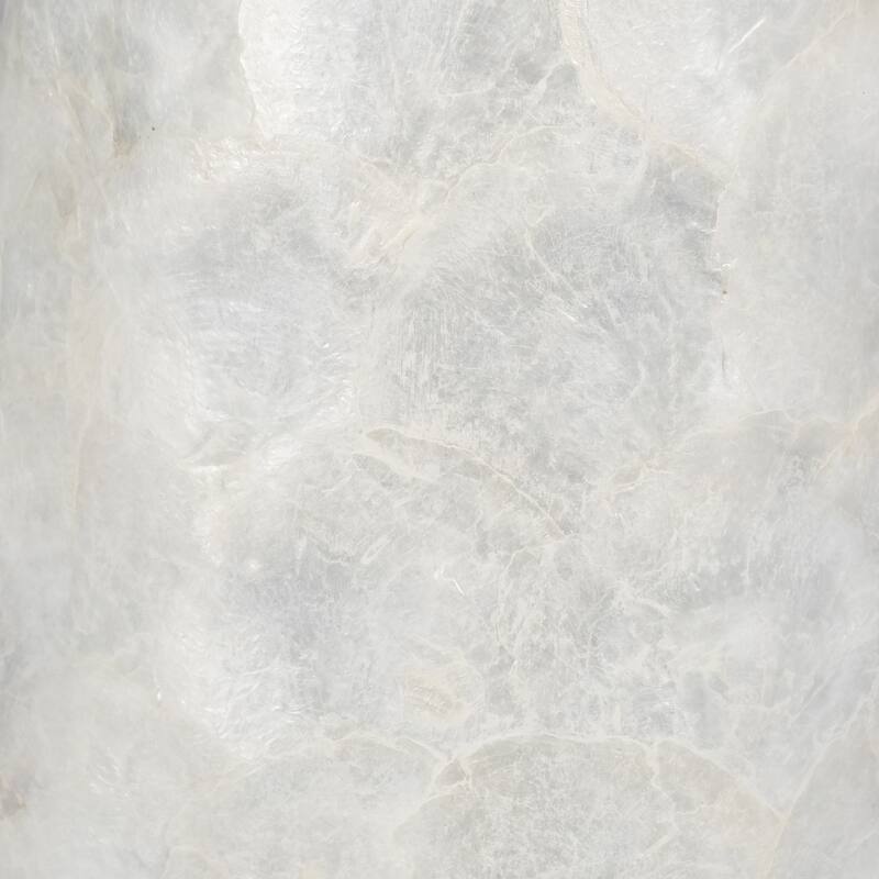 Sagebrook Home 28" Champagne Capiz Shell Table Lamp With Acrylic Base - 16" x 16" x 28"