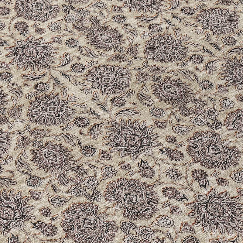 HomeRoots Floral Transitional Rectangle Outdoor Rug