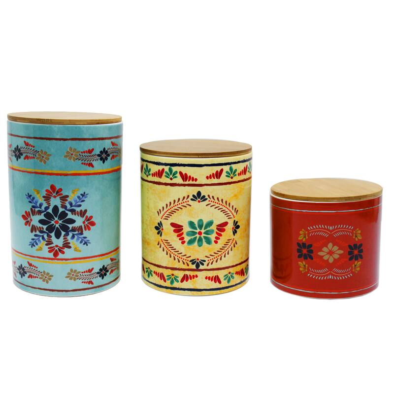 HiEnd Accents 3 PC Bonita Canister Set - N/A