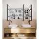 preview thumbnail 2 of 25, Stainless Steel Square Medicine Cabinet