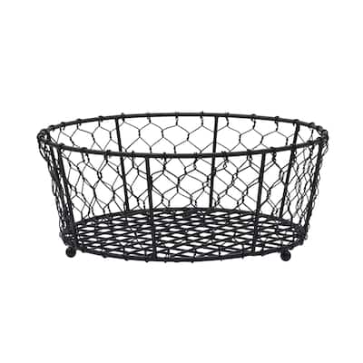 Gourmet Basics by Mikasa Farmers Market Fruit Storage Basket - 11" x 4.3"