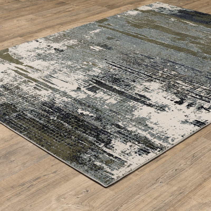 Style Haven Caldon Modern Abstract Area Rug