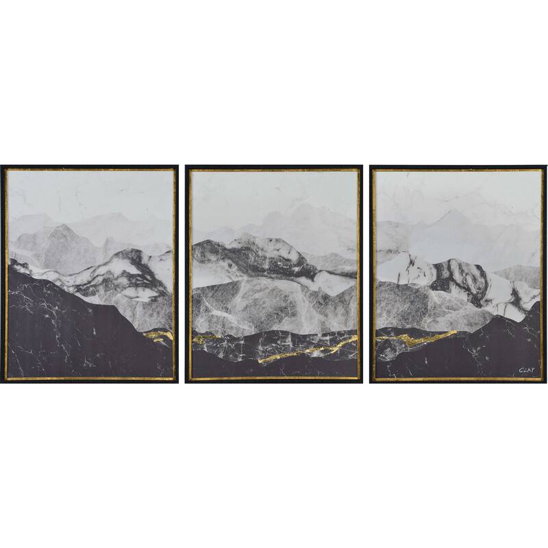 Renwil Manford 17.5" Wide Wall Art, Charcoal