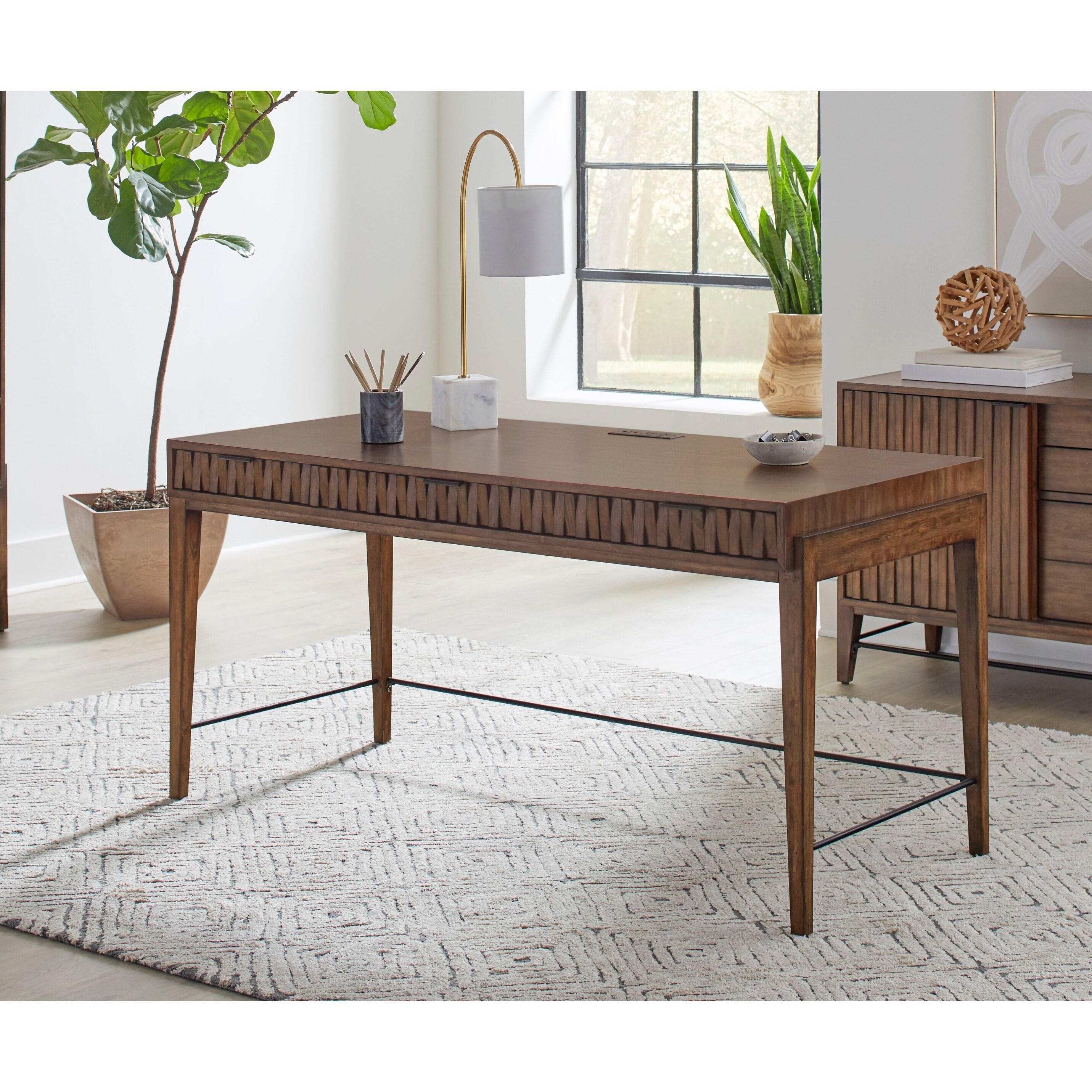 Mid-Century Modern, 61 - 72 in Desks - Overstock