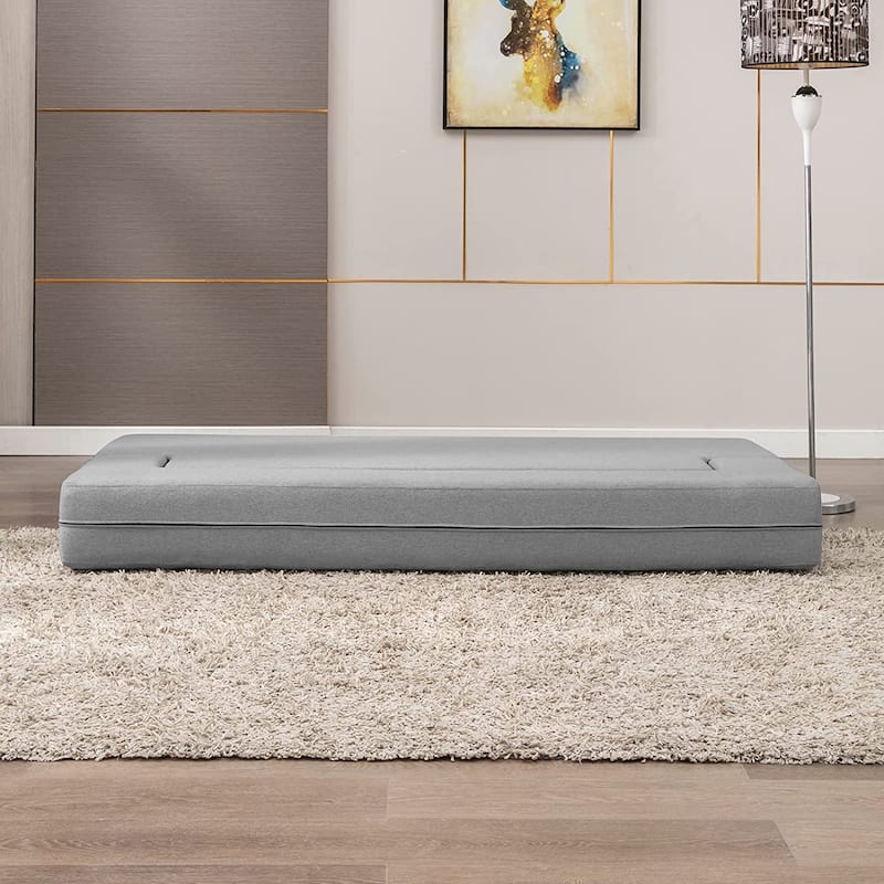 Mixoy Convertible Futon Sofa Bed, Foam Folding Mattress Sleeper Bed