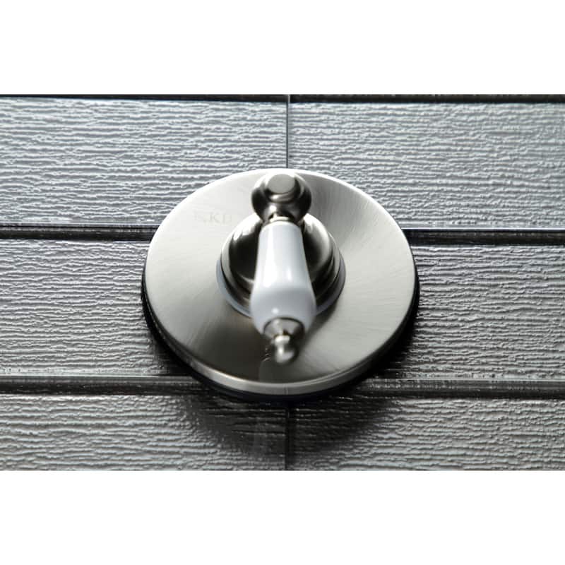 Kingston Brass Single-Handle Three-Way Diverter Valve with Trim Kit