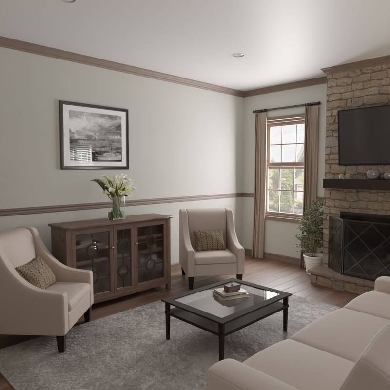 WM356: 11/16-in D x 2-1/4-in W x 96-in L Americraft Solid Hardwood Stain Grade Colonial Casing Moulding