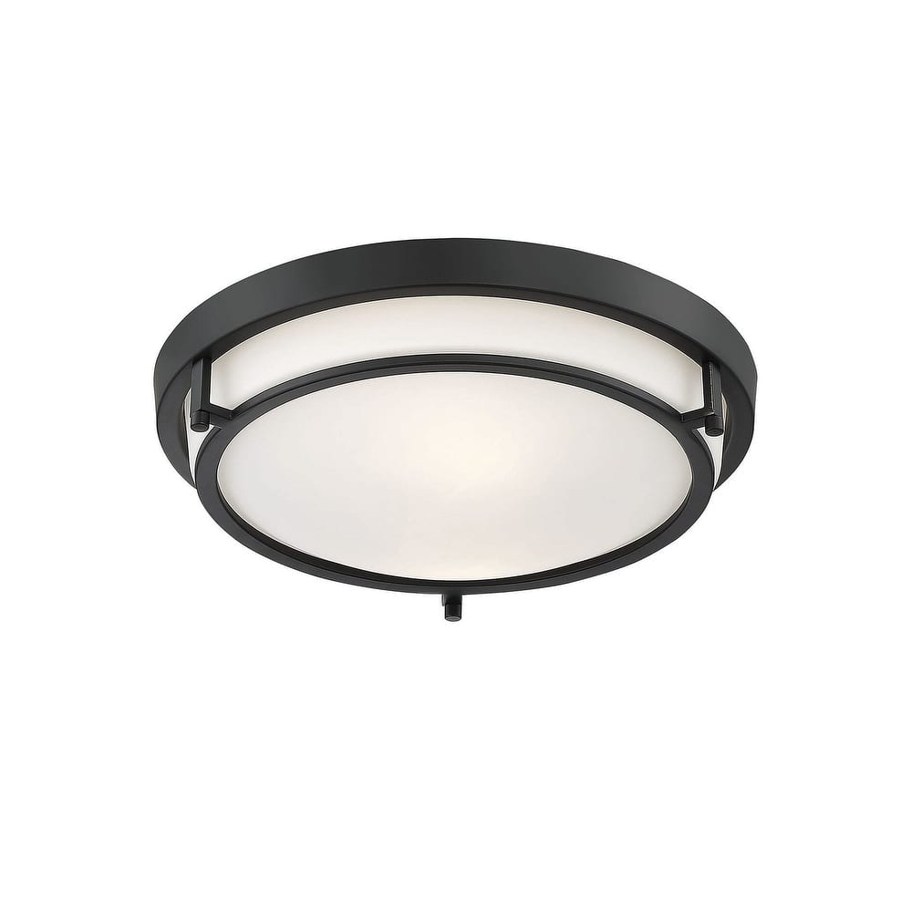 Trade Winds Felton 2-Light 13" Ceiling Light For Hallways and Bedrooms