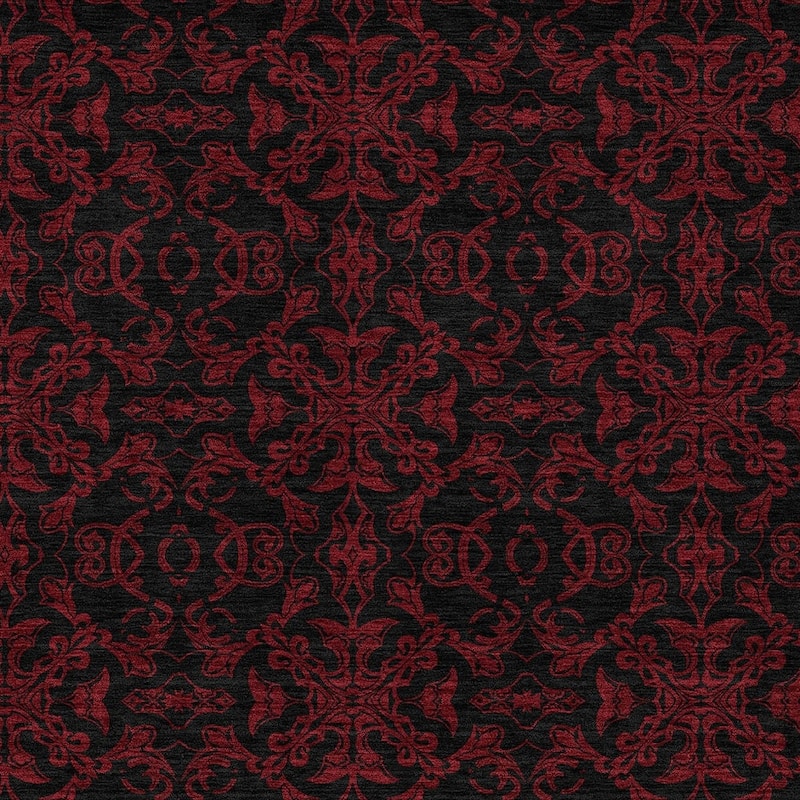 HomeRoots Medallion Transitional Rectangle Outdoor Rug