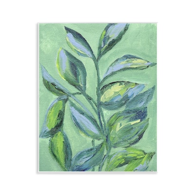 Stupell Leafy Plant Foliage Wall Plaque Art Design By Nikita Jariwala
