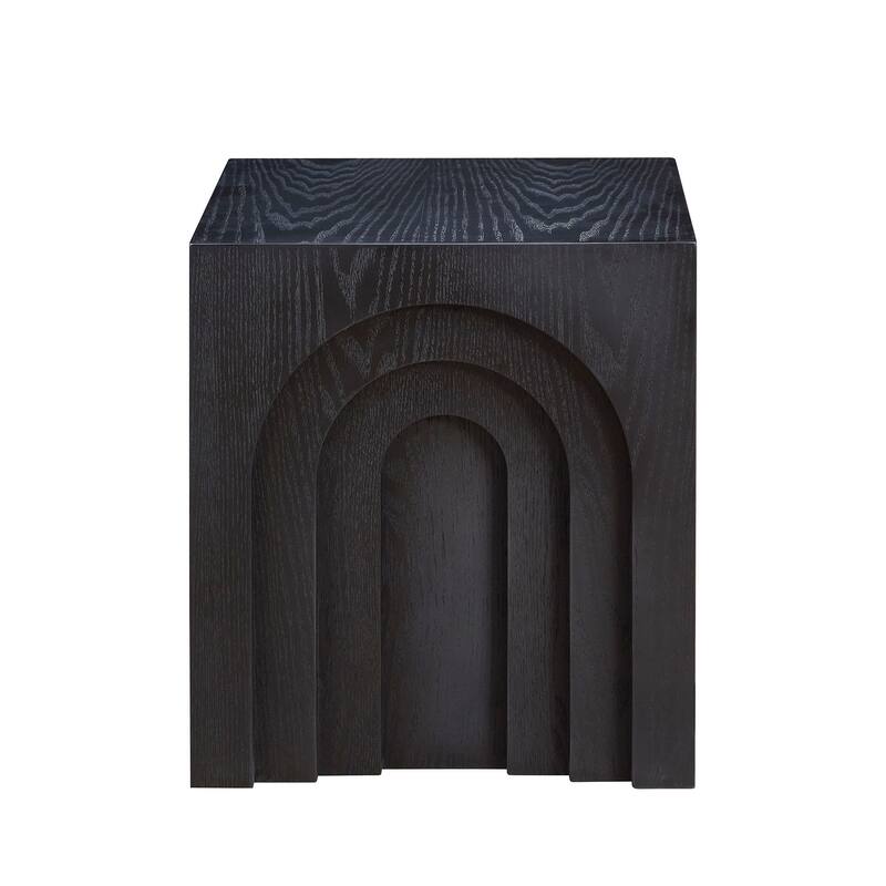 GDF Studio - Tilson Modern Faux Wood Side Table with Imitation Solid Wood Design