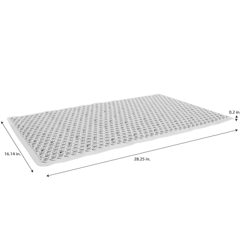 Bath Bliss Self-Draining Bath Mat