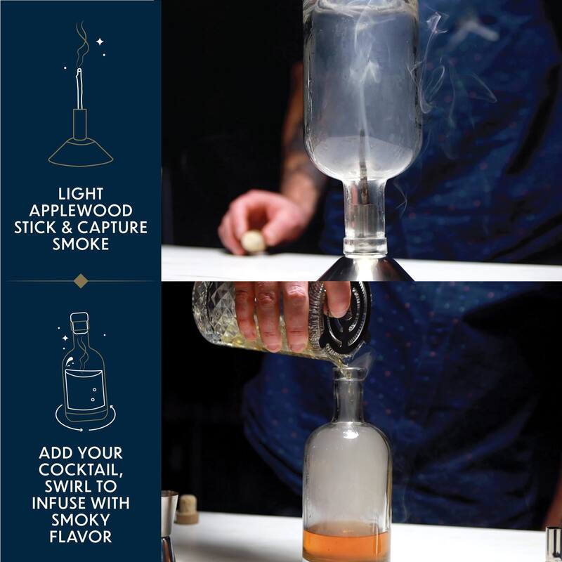 Charcoal Companion Smoked Cocktail Kit