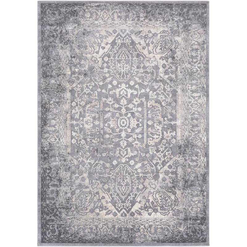 Livabliss Transitional Tibetan Medallion Area Rug