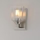 preview thumbnail 3 of 3, Maxim 21381CL Cubos 9" Tall 1 Light Wall Sconce