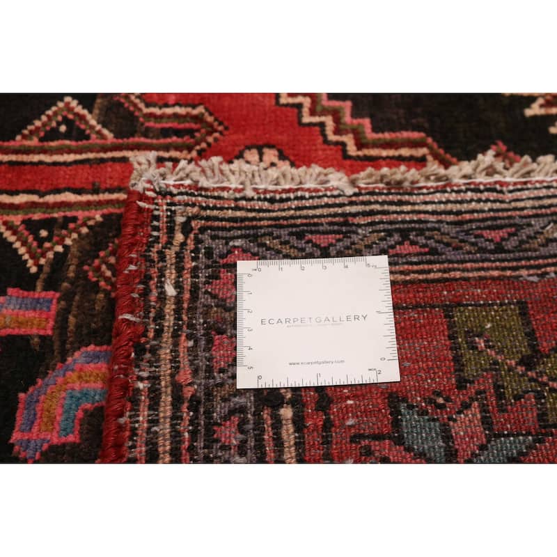 ECARPETGALLERY Hand-knotted Andelz Red Wool Rug - 4'3 x 7'8