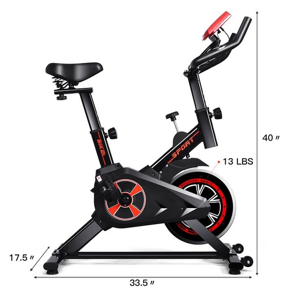 Indoor cycling gym cardio trainer fitness exercise bike Clearance