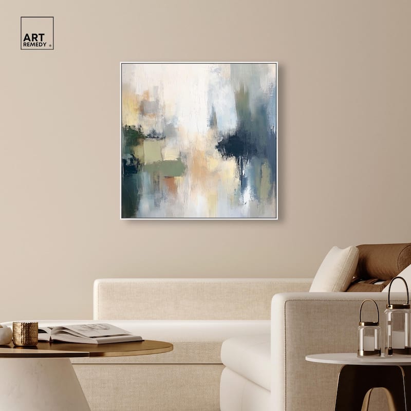 Abyssal Light Canvas by Art Remedy