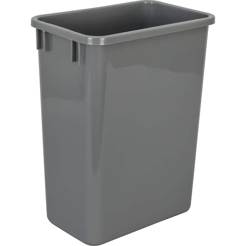 Hardware Resources 21" Top Mount Double Bin Pull Out Trash Can with
