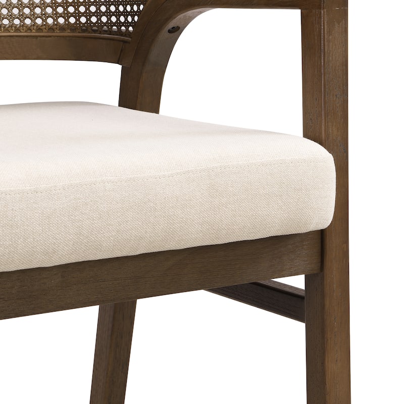 Christopher Knight Home - Cane Upholstered Dining Chair (Set of 2)