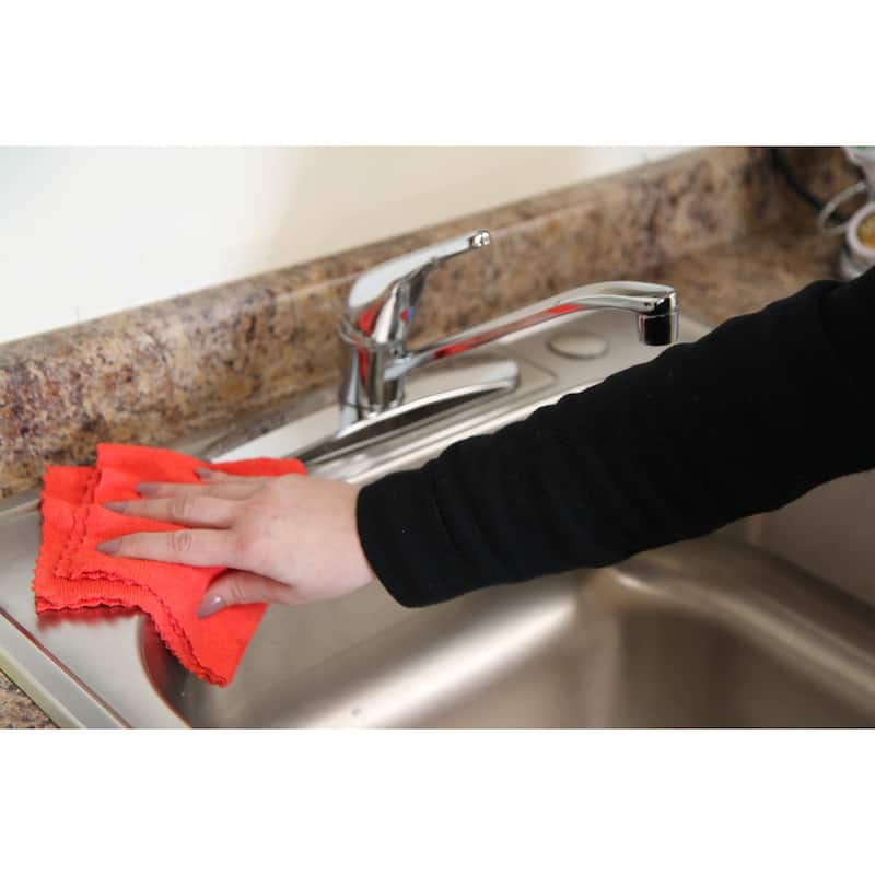 Arkwright Box of 50 Smart Rags Microfiber Cleaning Cloths - 12x12