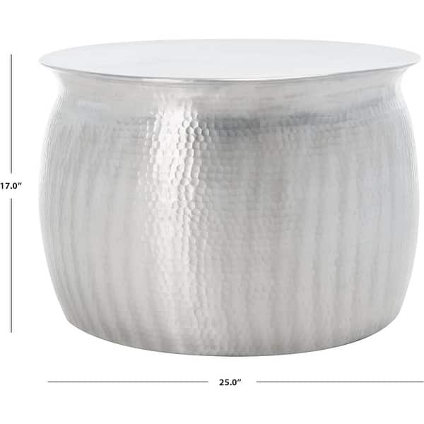 Aztec Silver End Table - Bed Bath & Beyond - 43765263