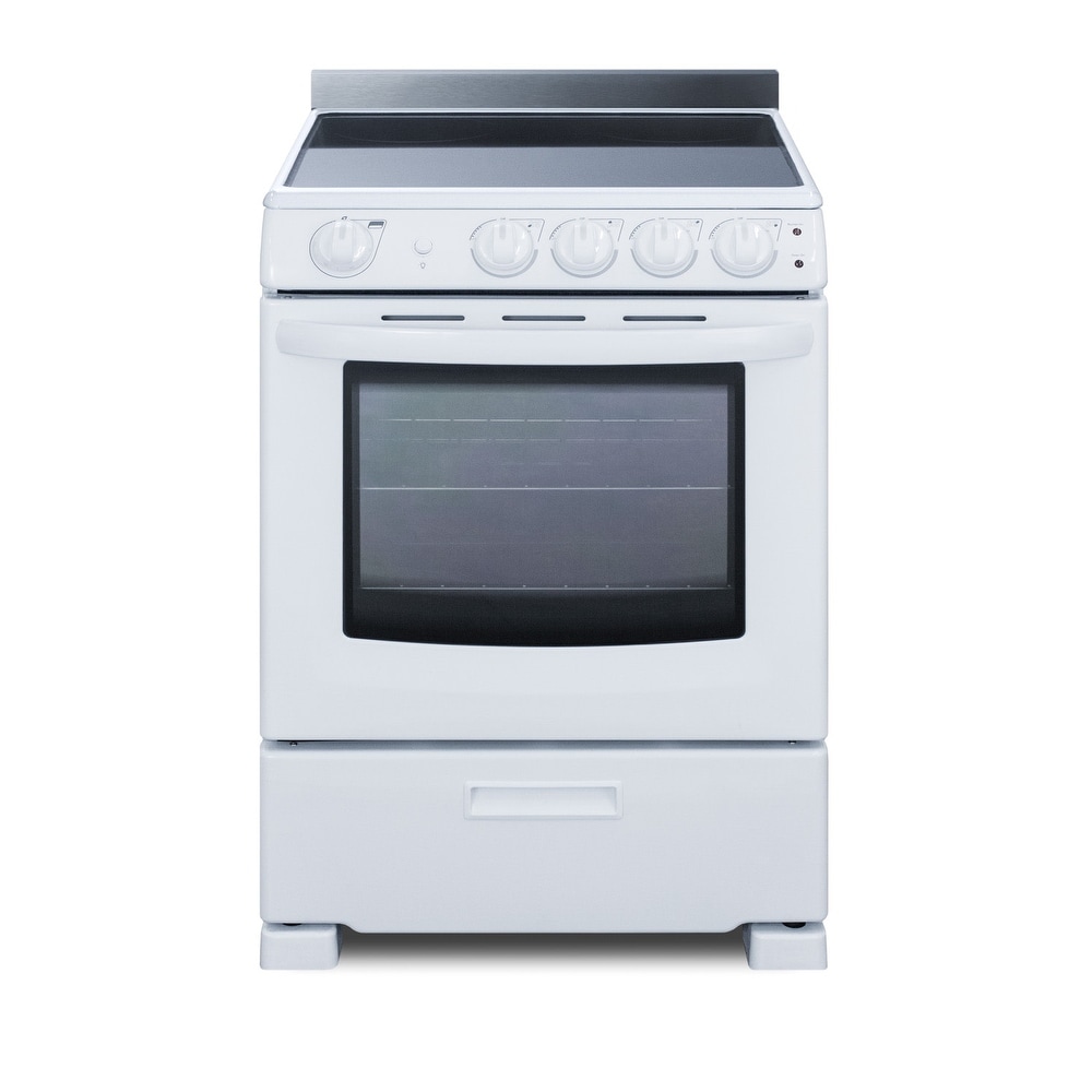 Summit 24 Inch Wide 2.9 Cu. Ft. Free Standing Electric Range - 37"