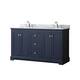 Option Dark Blue / Polished Chrome Hardware
