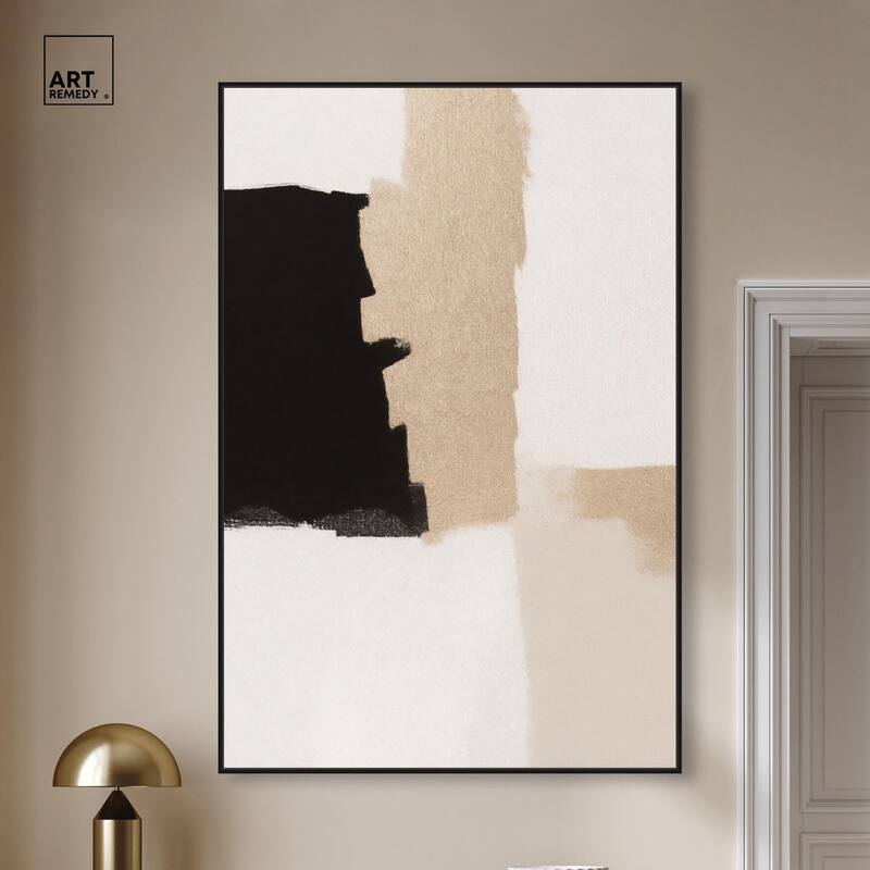 Earth and Ink IV Canvas by Art Remedy