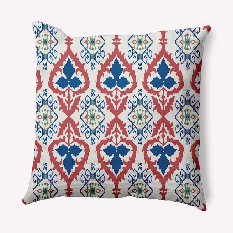 Bombay Decorative Throw Pillow - Dark Cobalt Blue - 20" x 20"