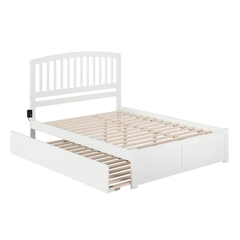 Richmond Bed with Footboard and Twin XL Trundle