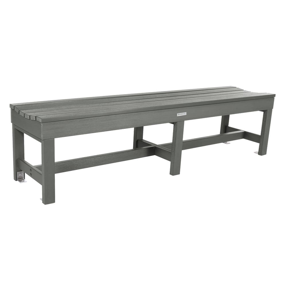 Highwood Commercial Grade Weldon 6ft Backless Picnic Bench