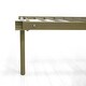 preview thumbnail 8 of 9, Teraves Twin Canopy Bed Frame 4-Post Metal Platform Bed with Headboard and Footboard, Gold