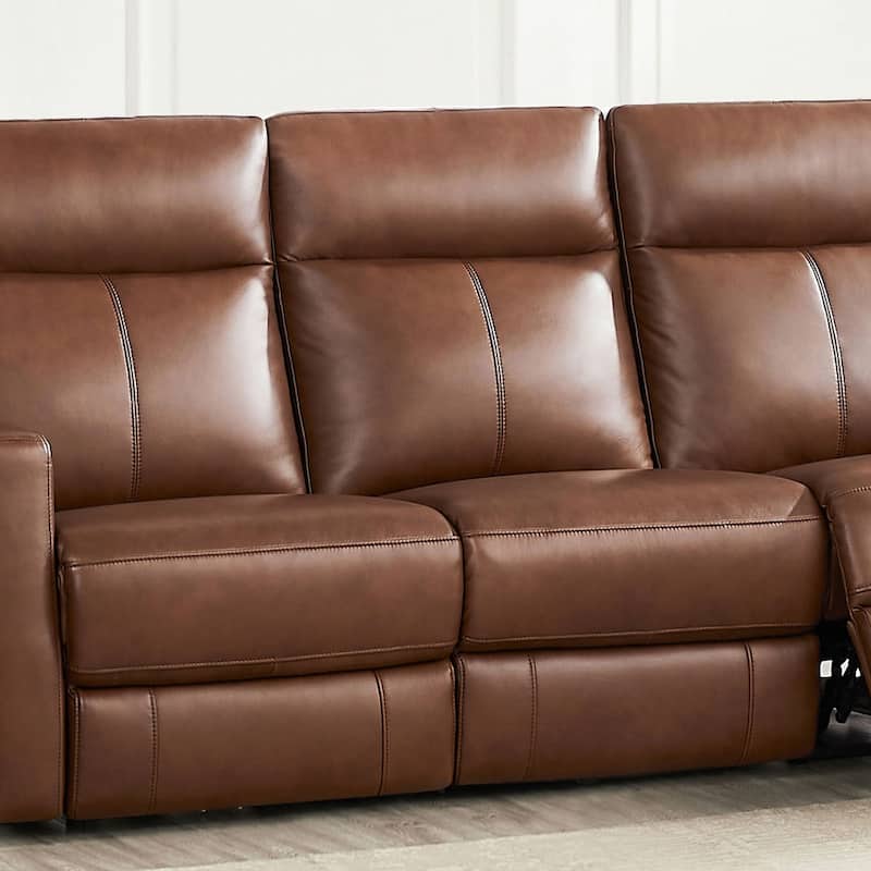 Hydeline Vienna Zero Gravity Power Recline and Headrest Top Grain Leather Sofa and Loveseat - Sofa, Loveseat