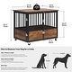 preview thumbnail 9 of 7, Moasis Industrial Heavy Duty Dog Crate Kennel with 2 Doors