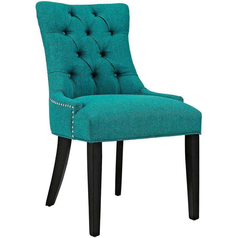 Copper Grove Colville Button Tufted Fabric Dining Chair (Single Chair)