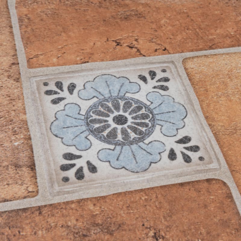Merola Tile Tovar Cotto 17-3/4" x 17-3/4" Ceramic Floor and Wall Tile