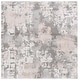 preview thumbnail 60 of 62, SAFAVIEH Century Trix Modern Abstract Rug 6'7" Square - Beige/Grey - Square