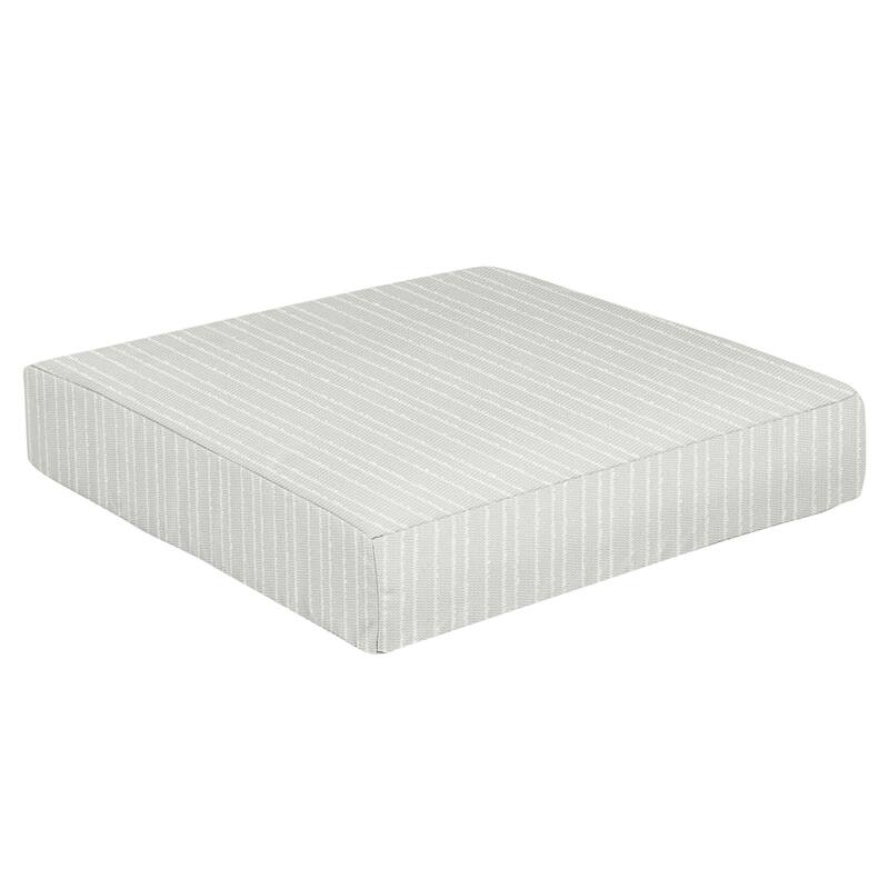 Sorra Home Outdura Outdoor Knife Edge Deep Seating Cushion