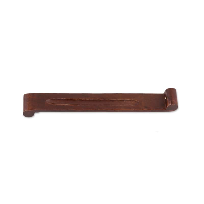 Novica Handmade Aroma Wood Incense Holder - Brown
