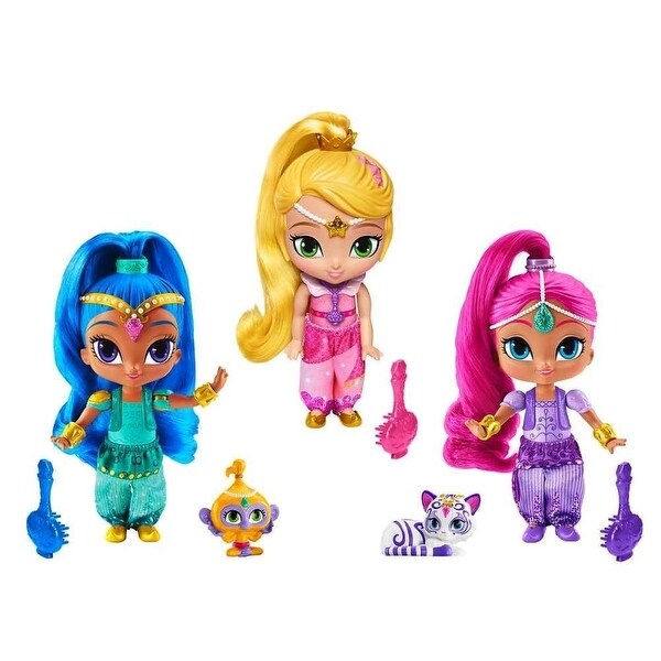 shimmer and shine triple doll set