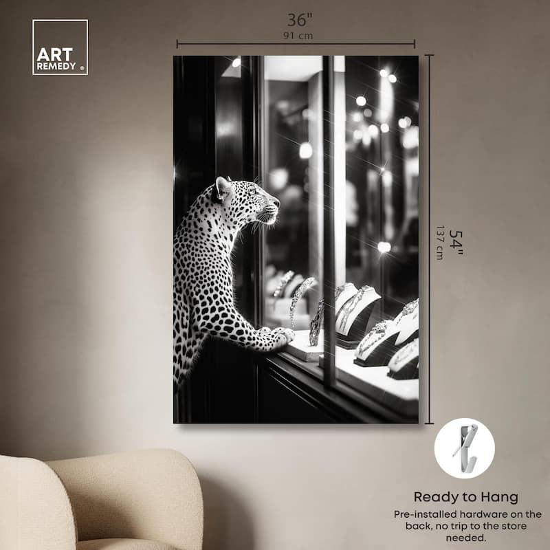 Hunter's Eye Canvas by Art Remedy, Gallery Wrapped