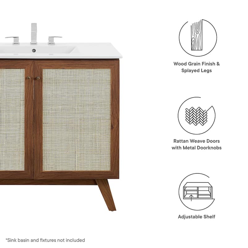 Soma 36" Bathroom Vanity Cabinet (Sink Basin Not Included)
