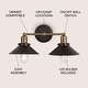 preview thumbnail 143 of 176, JONATHAN Y Florence Metal Shade Sconce
