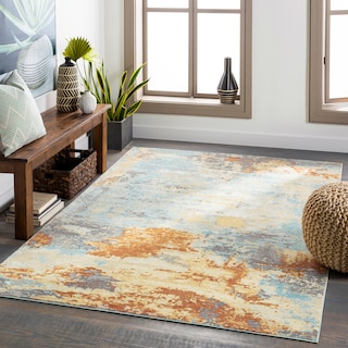 Livabliss Chidi Indoor / Outdoor Abstract Industrial Area Rug