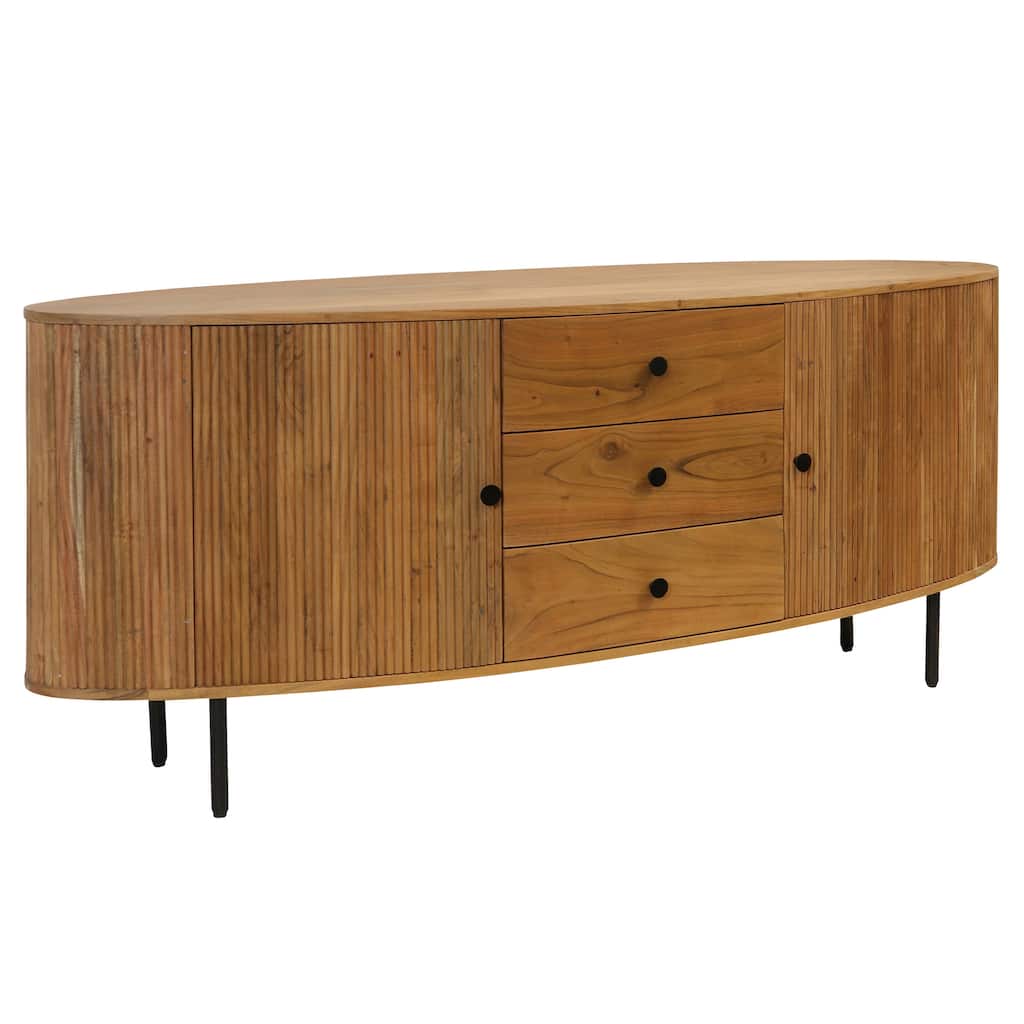 StyleCraft Capri Sideboard - Light Walnut
