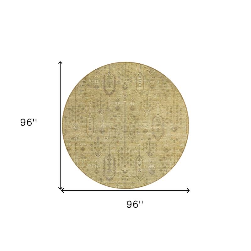 HomeRoots Southwestern Transitional Rectangle Outdoor Rug