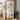 3 Tier Farmhouse Style Storage Cabinet Bookshelf with Glass Doors